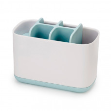 Органайзер для зубных щеток easystore™ большой бело-голубой